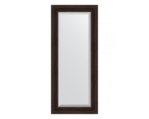 Приобрести Зеркало Evoform Exclusive 149х64 BY 3551 с фацетом в багетной раме - Темный прованс 99 мм в магазине сантехники Santeh-Crystal.ru