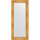 Купить Зеркало Evoform Exclusive 149х64 BY 3548 с фацетом в багетной раме - Травленое золото 99 мм в магазине сантехники Santeh-Crystal.ru