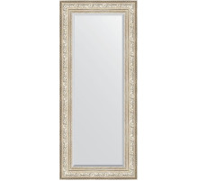 Зеркало Evoform Exclusive 150х65 BY 3556 с фацетом в багетной раме - Виньетка серебро 109 мм
