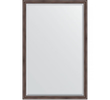Зеркало Evoform Exclusive 171х111 BY 1214 с фацетом в багетной раме - Палисандр 62 мм