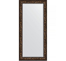 Зеркало Evoform Exclusive 169х79 BY 3599 с фацетом в багетной раме - Византия бронза 99 мм