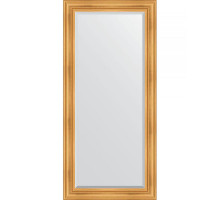 Зеркало Evoform Exclusive 169х79 BY 3600 с фацетом в багетной раме - Травленое золото 99 мм