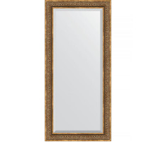 Зеркало Evoform Exclusive 169х79 BY 3604 с фацетом в багетной раме - Вензель бронзовый 101 мм