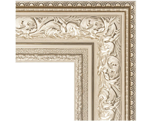 Заказать Зеркало Evoform Exclusive 170х80 BY 3608 с фацетом в багетной раме - Виньетка серебро 109 мм в магазине сантехники Santeh-Crystal.ru