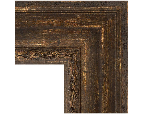 Заказать Зеркало Evoform Exclusive 172х82 BY 3612 с фацетом в багетной раме - Состаренное дерево с орнаментом 120 мм в магазине сантехники Santeh-Crystal.ru