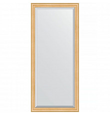 Зеркало Evoform Exclusive 161х71 BY 1203 с фацетом в багетной раме - Сосна 62 мм