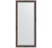 Зеркало Evoform Exclusive 161х71 BY 1204 с фацетом в багетной раме - Палисандр 62 мм