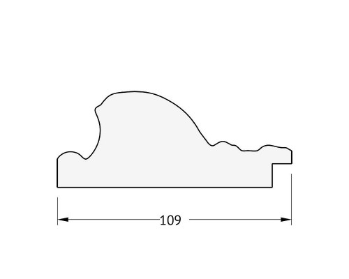Купить Зеркало Evoform Exclusive 160х70 BY 3582 с фацетом в багетной раме - Виньетка серебро 109 мм в магазине сантехники Santeh-Crystal.ru