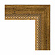 Купить Зеркало Evoform Exclusive 133х53 BY 3510 с фацетом в багетной раме - Состаренная бронза с плетением 70 мм в магазине сантехники Santeh-Crystal.ru