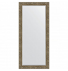 Зеркало Evoform Exclusive 165х75 BY 3593 с фацетом в багетной раме - Виньетка античная латунь 85 мм