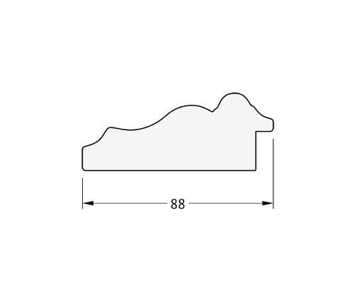Купить Зеркало Evoform Exclusive 166х76 BY 3595 с фацетом в багетной раме - Римская бронза 88 мм в магазине сантехники Santeh-Crystal.ru