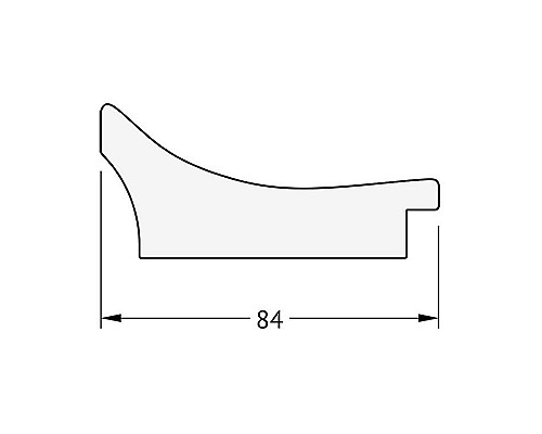 Заказать Зеркало Evoform Exclusive 176х116 BY 1319 с фацетом в багетной раме - Фреска 84 мм в магазине сантехники Santeh-Crystal.ru