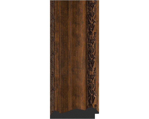 Заказать Зеркало Evoform Exclusive 182х122 BY 3637 с фацетом в багетной раме - Состаренная бронза с орнаментом 120 мм в магазине сантехники Santeh-Crystal.ru