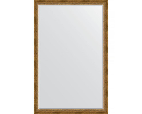 Заказать Зеркало Evoform Exclusive 173х113 BY 3614 с фацетом в багетной раме - Состаренная бронза с плетением 70 мм в магазине сантехники Santeh-Crystal.ru