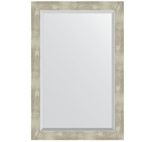 Зеркало Evoform Exclusive 91х61 BY 1179 с фацетом в багетной раме - Алюминий 61 мм