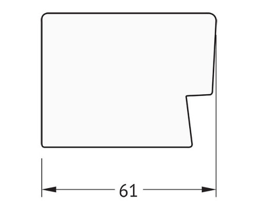 Приобрести Зеркало Evoform Exclusive 91х61 BY 1179 с фацетом в багетной раме - Алюминий 61 мм в магазине сантехники Santeh-Crystal.ru
