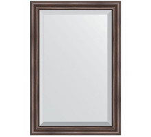 Зеркало Evoform Exclusive 91х61 BY 1174 с фацетом в багетной раме - Палисандр 62 мм