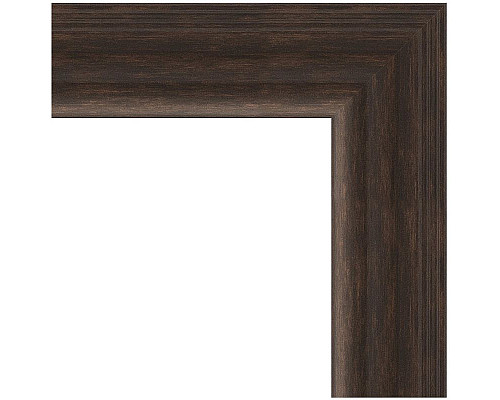 Купить Зеркало Evoform Exclusive 91х61 BY 1174 с фацетом в багетной раме - Палисандр 62 мм в магазине сантехники Santeh-Crystal.ru