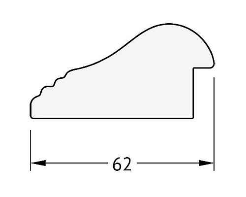 Купить Зеркало Evoform Exclusive 91х61 BY 1174 с фацетом в багетной раме - Палисандр 62 мм в магазине сантехники Santeh-Crystal.ru