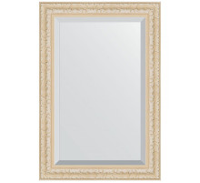 Зеркало Evoform Exclusive 95х65 BY 1272 с фацетом в багетной раме - Старый гипс 82 мм