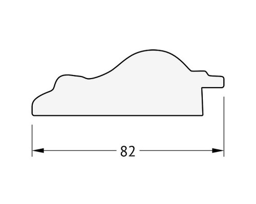 Приобрести Зеркало Evoform Exclusive 95х65 BY 1272 с фацетом в багетной раме - Старый гипс 82 мм в магазине сантехники Santeh-Crystal.ru