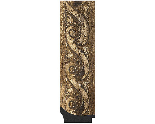 Заказать Зеркало Evoform Exclusive 86х56 BY 1239 с фацетом в багетной раме - Фреска 84 мм в магазине сантехники Santeh-Crystal.ru