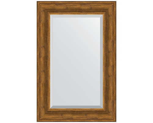 Заказать Зеркало Evoform Exclusive 89х59 BY 3420 с фацетом в багетной раме - Травленая бронза 99 мм в магазине сантехники Santeh-Crystal.ru
