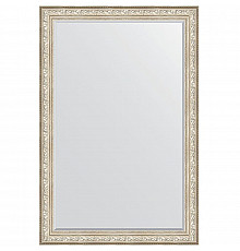 Зеркало Evoform Exclusive 180х120 BY 3634 с фацетом в багетной раме - Виньетка серебро 109 мм