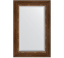 Зеркало Evoform Exclusive 86х56 BY 3413 с фацетом в багетной раме - Римская бронза 88 мм