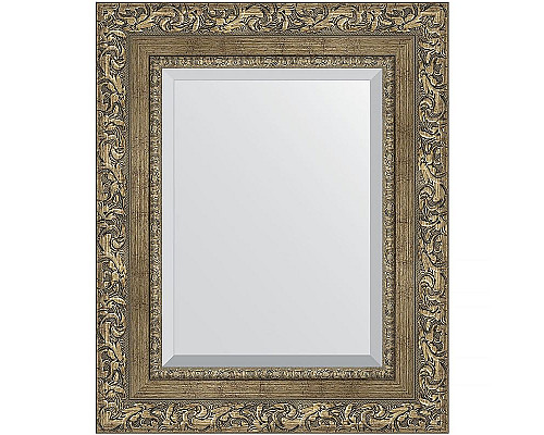 Заказать Зеркало Evoform Exclusive 55х45 BY 3359 с фацетом в багетной раме - Виньетка античная латунь 85 мм в магазине сантехники Santeh-Crystal.ru