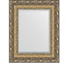 Зеркало Evoform Exclusive 55х45 BY 1372 с фацетом в багетной раме - Виньетка бронзовая 85 мм