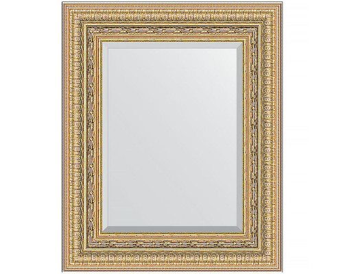 Заказать Зеркало Evoform Exclusive 55х45 BY 1366 с фацетом в багетной раме - Сусальное золото 80 мм в магазине сантехники Santeh-Crystal.ru