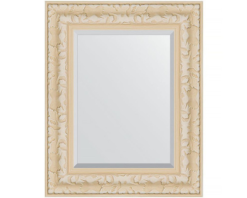 Приобрести Зеркало Evoform Exclusive 55х45 BY 1364 с фацетом в багетной раме - Старый гипс 82 мм в магазине сантехники Santeh-Crystal.ru