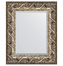 Зеркало Evoform Exclusive 56х46 BY 1371 с фацетом в багетной раме - Фреска 84 мм