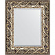 Приобрести Зеркало Evoform Exclusive 56х46 BY 1371 с фацетом в багетной раме - Фреска 84 мм в магазине сантехники Santeh-Crystal.ru