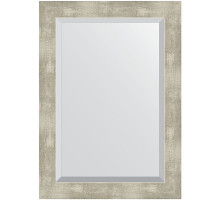 Зеркало Evoform Exclusive 71х51 BY 1129 с фацетом в багетной раме - Алюминий 61 мм
