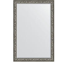 Зеркало Evoform Exclusive 179х119 BY 3624 с фацетом в багетной раме - Византия серебро 99 мм