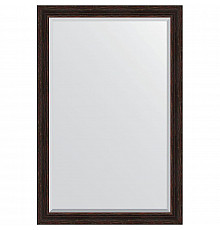 Зеркало Evoform Exclusive 179х119 BY 3629 с фацетом в багетной раме - Темный прованс 99 мм