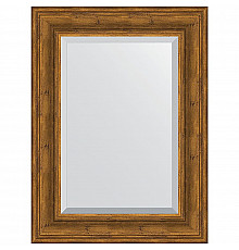 Зеркало Evoform Exclusive 79х59 BY 3394 с фацетом в багетной раме - Травленая бронза 99 мм