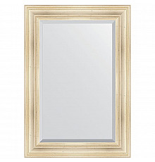 Зеркало Evoform Exclusive 99х69 BY 3445 с фацетом в багетной раме - Травленое серебро 99 мм