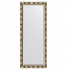Зеркало Evoform Exclusive Floor 202х82 BY 6121 с фацетом в багетной раме - Серебряный акведук 93 мм