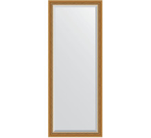 Зеркало Evoform Exclusive Floor 198х78 BY 6101 с фацетом в багетной раме - Состаренное золото с плетением 70 мм