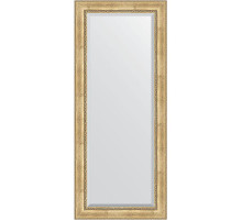 Зеркало Evoform Exclusive Floor 207х87 BY 6138 с фацетом в багетной раме - Состаренное серебро с орнаментом 120 мм