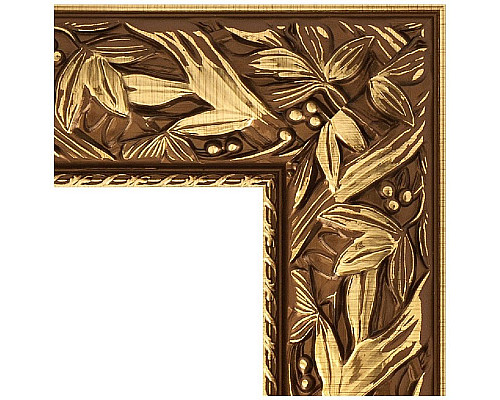 Приобрести Зеркало Evoform Exclusive Floor 203х114 BY 6164 с фацетом в багетной раме - Византия золото 99 мм в магазине сантехники Santeh-Crystal.ru