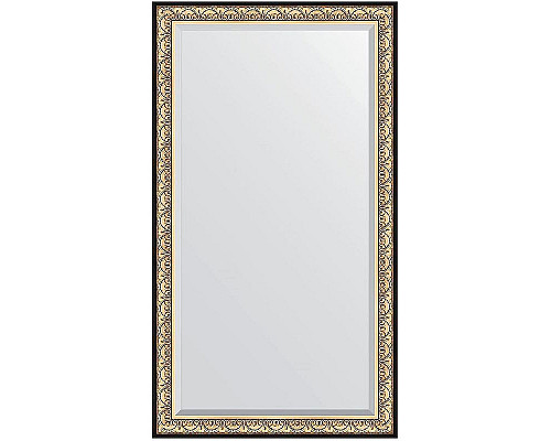 Приобрести Зеркало Evoform Exclusive Floor 205х115 BY 6173 с фацетом в багетной раме - Барокко золото 106 мм в магазине сантехники Santeh-Crystal.ru