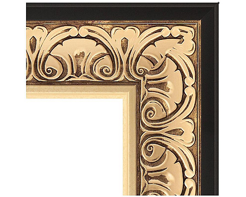 Приобрести Зеркало Evoform Exclusive Floor 205х115 BY 6173 с фацетом в багетной раме - Барокко золото 106 мм в магазине сантехники Santeh-Crystal.ru