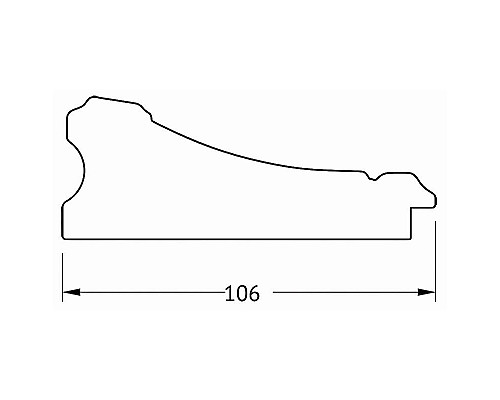 Приобрести Зеркало Evoform Exclusive Floor 205х115 BY 6173 с фацетом в багетной раме - Барокко золото 106 мм в магазине сантехники Santeh-Crystal.ru