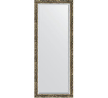 Зеркало Evoform Exclusive Floor 198х78 BY 6105 с фацетом в багетной раме - Старое дерево с плетением 70 мм