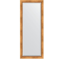 Зеркало Evoform Exclusive Floor 201х81 BY 6117 с фацетом в багетной раме - Римское золото 88 мм