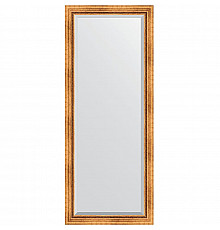Зеркало Evoform Exclusive Floor 201х81 BY 6117 с фацетом в багетной раме - Римское золото 88 мм